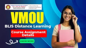 VMOU BLIS Distance Learning Course Assignment Details