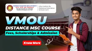 VMOU Distance MSC Course Fees Scholarships Admission