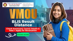 VMOU Blis result distance check scorecard course details free apply for revaluation