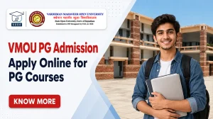 VMOU PG Admission 2026