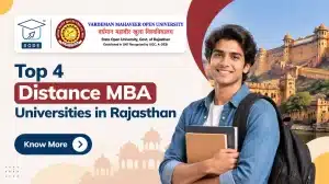 Top 4 Distance MBA Universities in Rajasthan